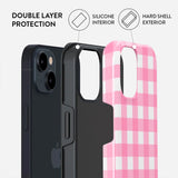 iPhone 13 Burga Tough Fashion Skal - Think Pink