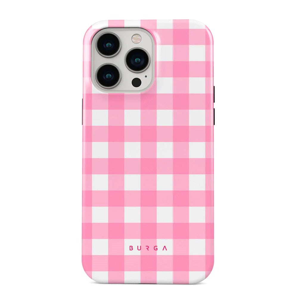 iPhone 14 Pro Burga Tough Fashion Skal - Think Pink