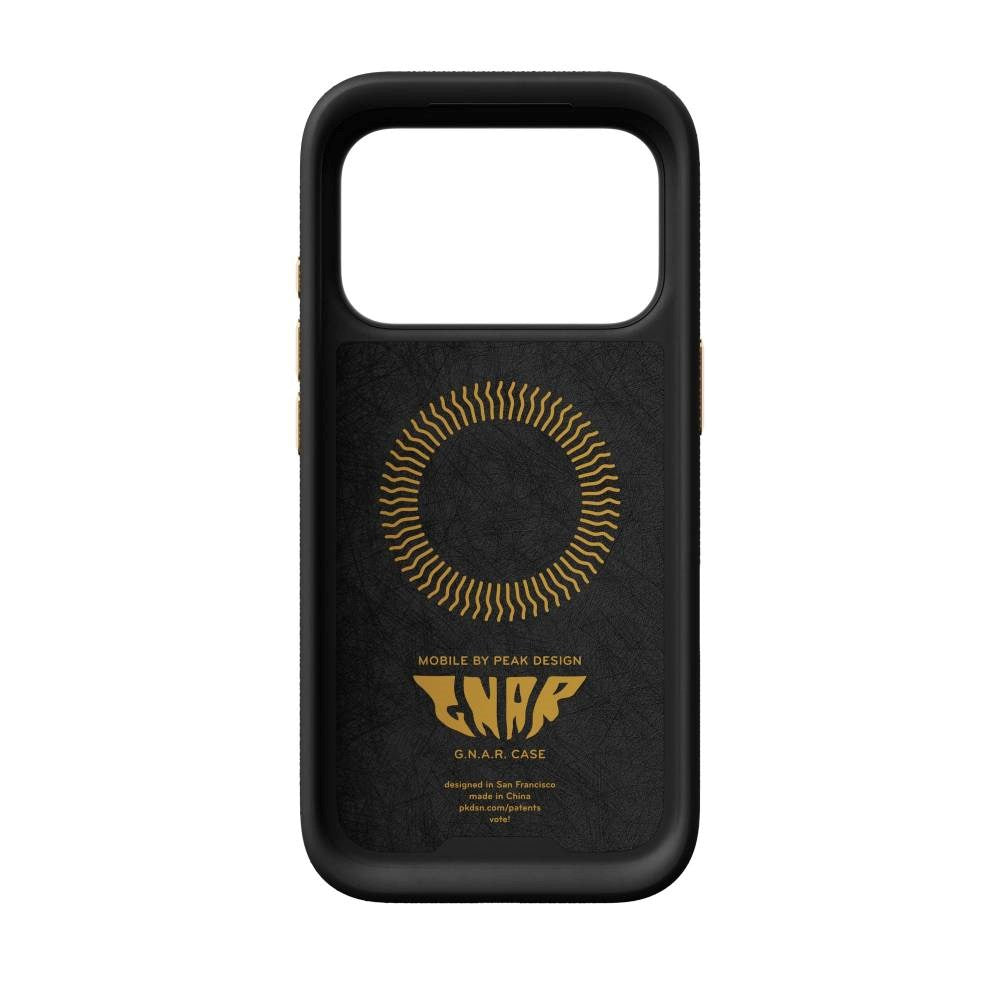 iPhone 18 Pro Peak Design GNAR Skal - MagSafe Kompatibel - Black