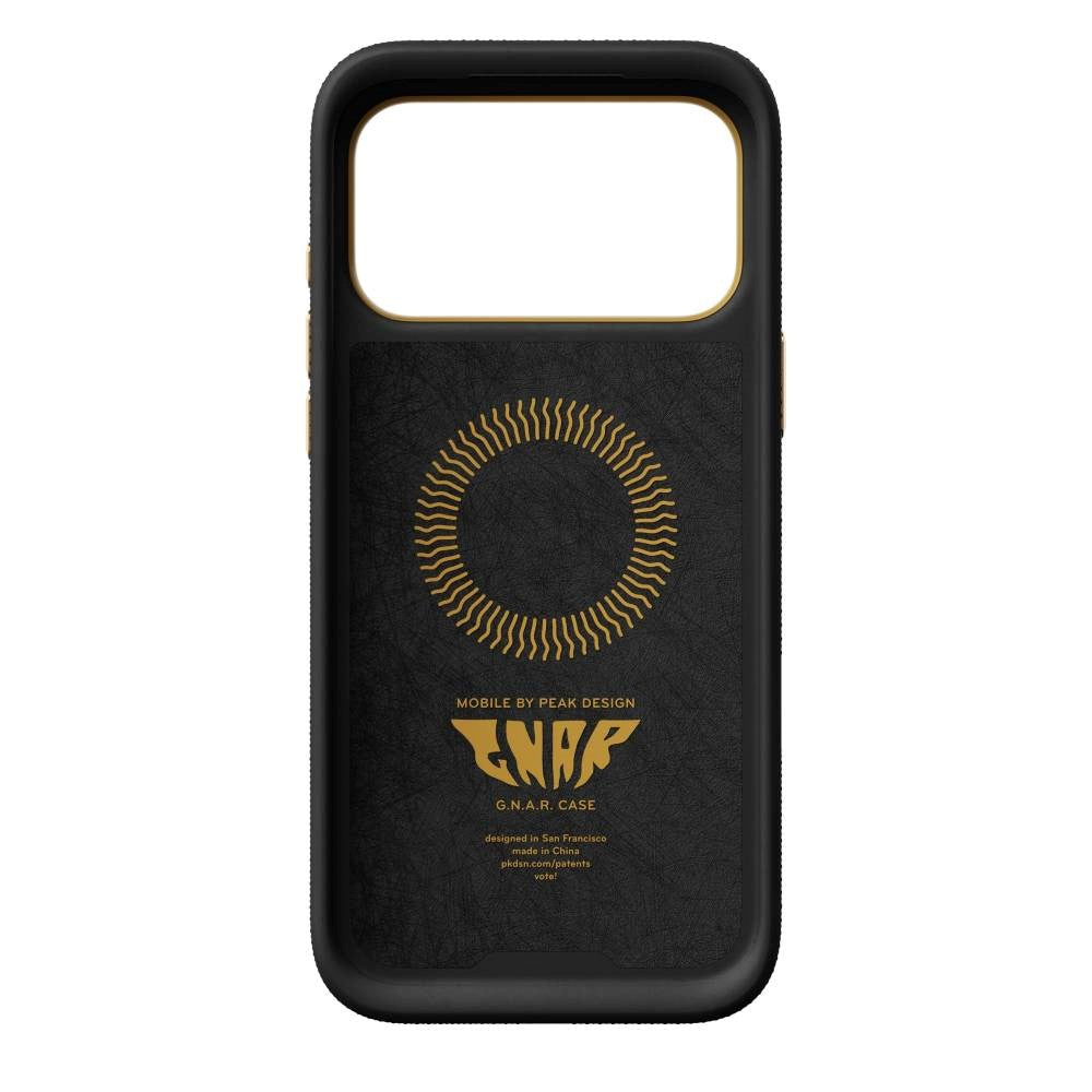 iPhone 18 Pro Max Peak Design GNAR Skal - MagSafe Kompatibel - Black