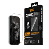 iPhone 18 Pro / 17 Pro PanzerGlass Ceramic Ultra-Wide Fit Skärmskyddsglas – FastFit In-A-Box – Genomskinlig