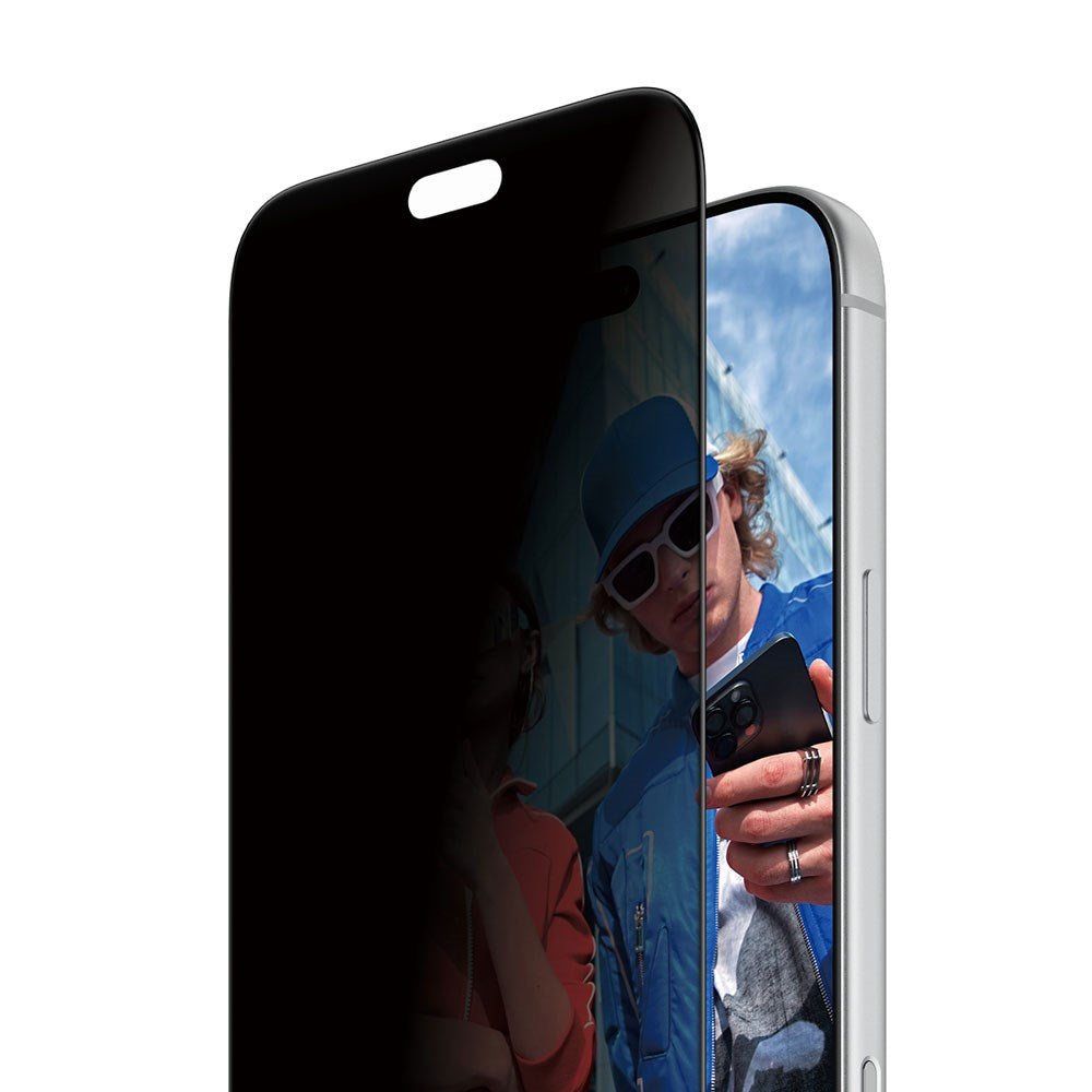 iPhone 18 Pro Max PanzerGlass Ultra Wide Fit Skärmskyddsglas m. FastFit In-A-Box - Privacy - Genomskinlig