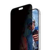 iPhone 18 Pro Max PanzerGlass Ultra Wide Fit Skärmskyddsglas m. FastFit In-A-Box - Privacy - Genomskinlig