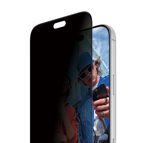 iPhone 18 Pro Max PanzerGlass Ultra Wide Fit Skärmskyddsglas m. FastFit In-A-Box - Privacy - Genomskinlig