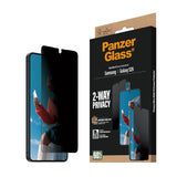 Samsung Galaxy S26 PanzerGlass 2-Way Privacy Skärmskydd med EasyAligner - Genomskinlig