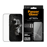 PanzerGlass iPhone Air Ceramic Skärmskydd med EasyAligner - Ultra Wide Fit - Genomskinlig
