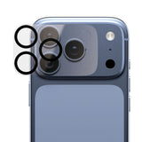 iPhone 18 Pro PanzerGlass PicturePerfect Kameralinsskydd - Genomskinlig / Svart