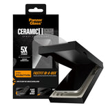iPhone 18 Pro Max  / 17 Pro Max PanzerGlass Ceramic Ultra-Wide Fit Skärmskyddsglas – FastFit In-A-Box – Genomskinlig