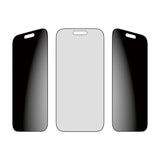 PanzerGlass iPhone 17 Pro 2-Way Privacy Skärmskydd - Ultra-Wide Fit - Genomskinlig
