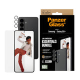 Samsung Galaxy S26+ (Plus) PanzerGlass Hoops 2-in-1 Bundle med EasyAligner / Skärmskydd (UWF) / Hoops Kameraskydd - Genomskinlig