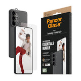 Samsung Galaxy S26+ (Plus) PanzerGlass Hoops 2-in-1 Bundle med EasyAligner / Skärmskydd (UWF) / Hoops Kameraskydd - Genomskinlig