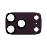 iPhone 18 Pro PanzerGlass FENDER Kameralinsskydd - Dark Cherry