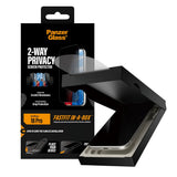 iPhone 18 Pro PanzerGlass Ultra Wide Fit Skärmskyddsglas m. FastFit In-A-Box - Privacy - Genomskinlig