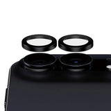 iPhone Duo PanzerGlass Ceramic Hoops Kameralinsskydd med Installationsram - Svart