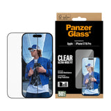 PanzerGlass iPhone 17 / 16 Pro Skärmskyddsglas med EasyAligner - Ultra Wide Fit - Genomskinlig