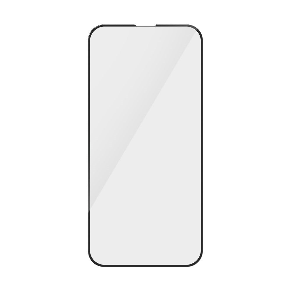 iPhone 17e / 16e / 14 / 13 / 13 Pro PanzerGlass Ceramic Ultra-Wide Fit Skärmskyddsglas – FastFit In-A-Box – Genomskinlig
