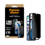 Samsung Galaxy A57 PanzerGlass 2-Way Privacy Skärmskydd med EasyAligner - Genomskinlig