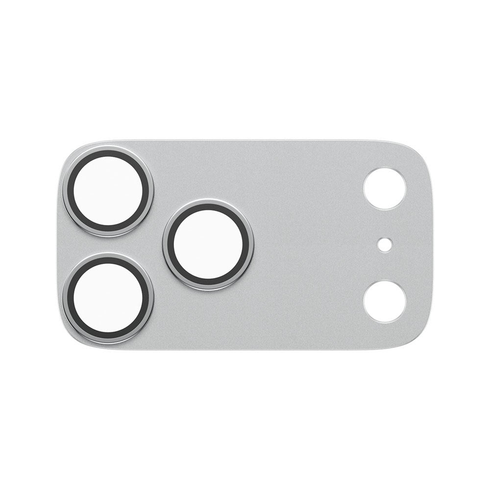iPhone 18 Pro Max PanzerGlass FENDER Kameralinsskydd - Silver