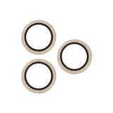 PanzerGlass iPhone 17 Pro / 17 Pro Max / 16 Pro / 16 Pro Max Hoops Kameralinsskydd med Installationsram - Glittrigt Guld