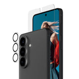 Samsung Galaxy S26 PanzerGlass Hoops 2-in-1 Bundle med EasyAligner / Skärmskydd (UWF) / Hoops Kameraskydd - Genomskinlig