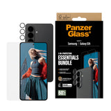 Samsung Galaxy S26 PanzerGlass Hoops 2-in-1 Bundle med EasyAligner / Skärmskydd (UWF) / Hoops Kameraskydd - Genomskinlig
