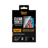 iPhone Duo PanzerGlass Skärmskyddsglas m. FastFit In-A-Box - Ultra Wide Fit - Genomskinlig