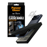 PanzerGlass iPhone 17 Pro 2-in-1 Classic Bundle - Skärmskydd + Kameralinsskydd - Genomskinlig