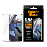 iPhone 18 Pro Max  / 17 Pro Max PanzerGlass Skärmskyddsglas - Ultra Wide Fit med EasyAligner - Genomskinlig