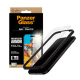 PanzerGlass iPhone Air Ultra Wide Fit Skärmskydd med EasyAligner - Anti-Reflective - Genomskinlig