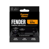 iPhone 18 Pro PanzerGlass FENDER Kameralinsskydd - Black Current