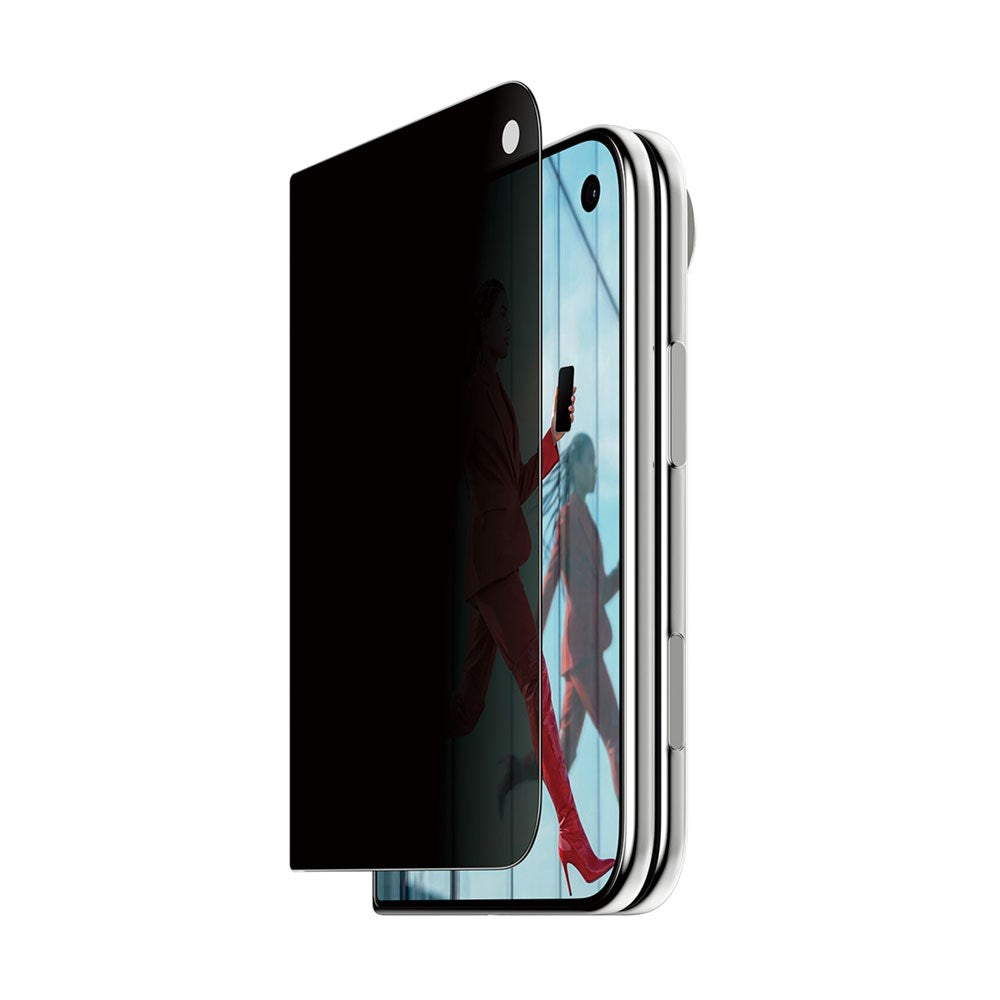 iPhone Duo PanzerGlass Ultra Wide Fit Skärmskyddsglas m. FastFit In-A-Box - Privacy - Genomskinlig