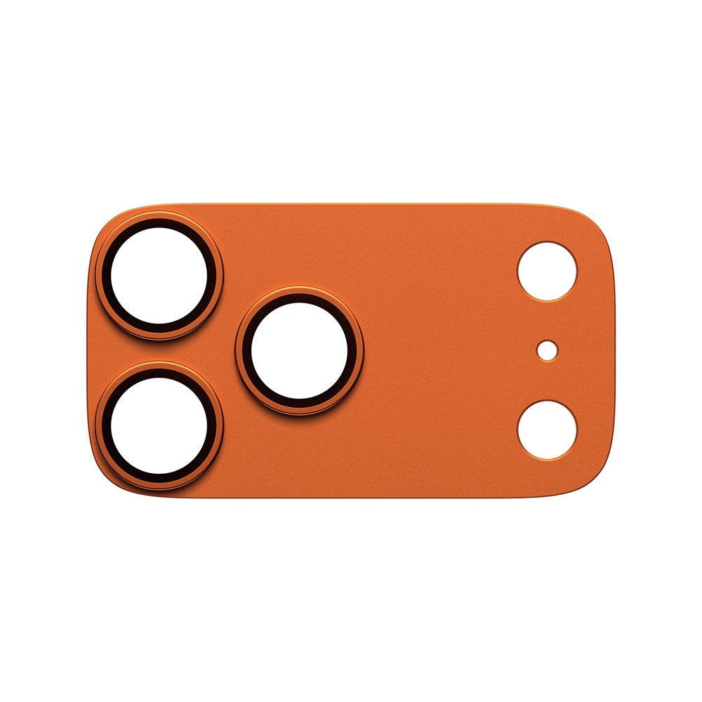 iPhone 17 Pro Max PanzerGlass FENDER Kameralinsskydd - Cosmic Orange