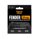 iPhone 18 Pro Max PanzerGlass FENDER Kameralinsskydd - Shades of Grey