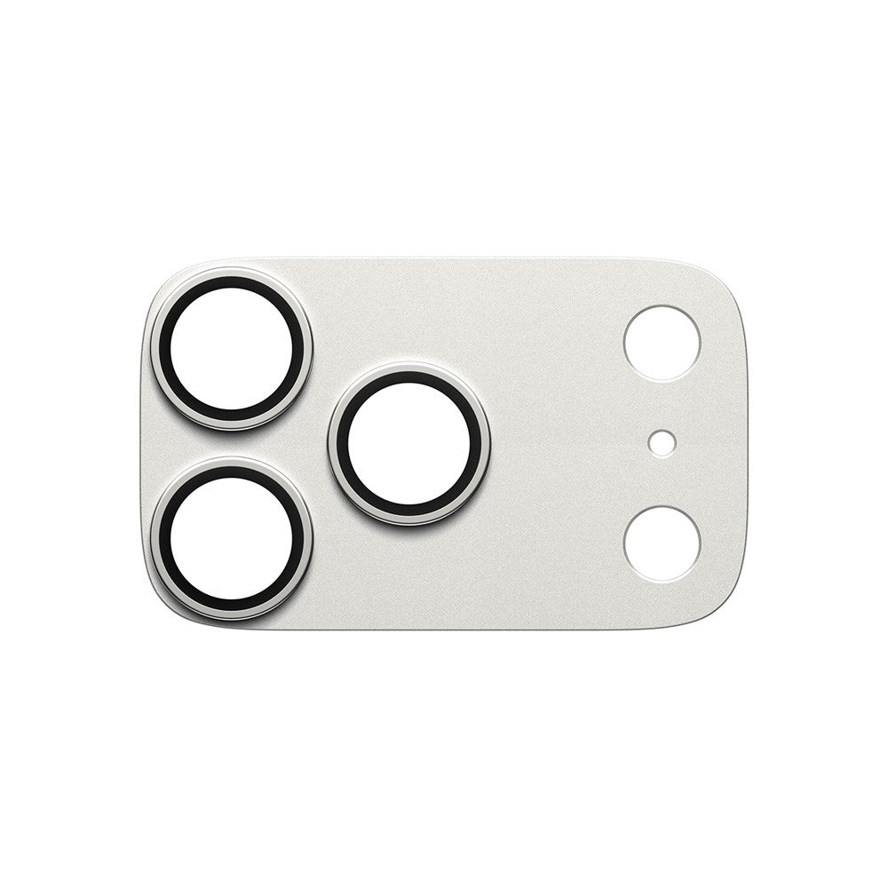 iPhone 17 Pro PanzerGlass FENDER Kameralinsskydd - Silver
