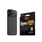 iPhone 18 Pro / Pro Max PanzerGlass Ceramic Hoops Kameralinsskydd med Installationsram - Svart