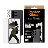 Samsung Galaxy S26 Ultra PanzerGlass Hoops 2-in-1 Bundle med EasyAligner / Skärmskydd (UWF) / Hoops Kameraskydd - Genomskinlig