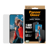 Samsung Galaxy S26+ (Plus) PanzerGlass 2-Way Privacy Skärmskydd med EasyAligner - Genomskinlig