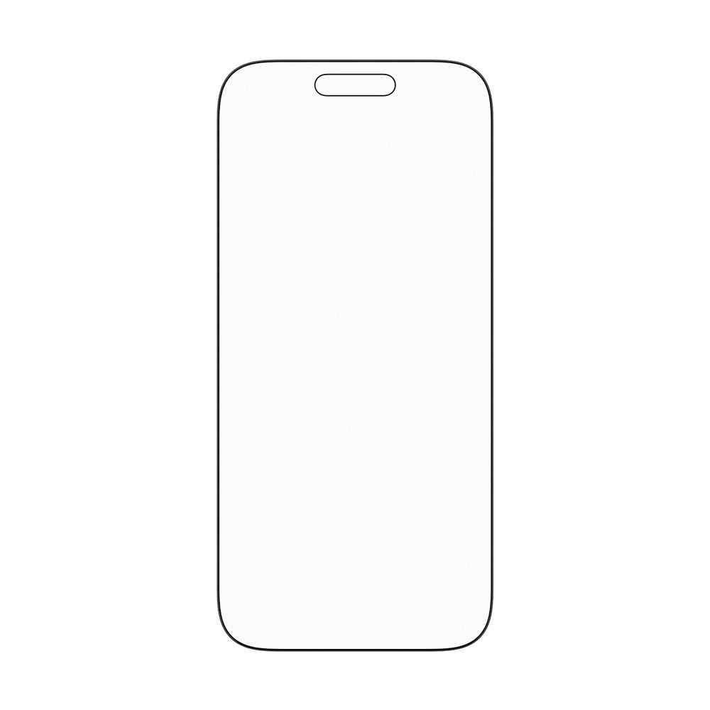 PanzerGlass iPhone 17 Pro Stealth Skärmskydd - Ultra-Wide Fit - Genomskinlig / Svart Kant