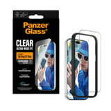 iPhone 18 Pro / 17 Pro PanzerGlass Skärmskyddsglas - Ultra Wide Fit med EasyAligner - Genomskinlig