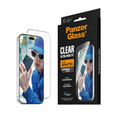 iPhone 18 Pro / 17 Pro PanzerGlass Skärmskyddsglas - Ultra Wide Fit med EasyAligner - Genomskinlig