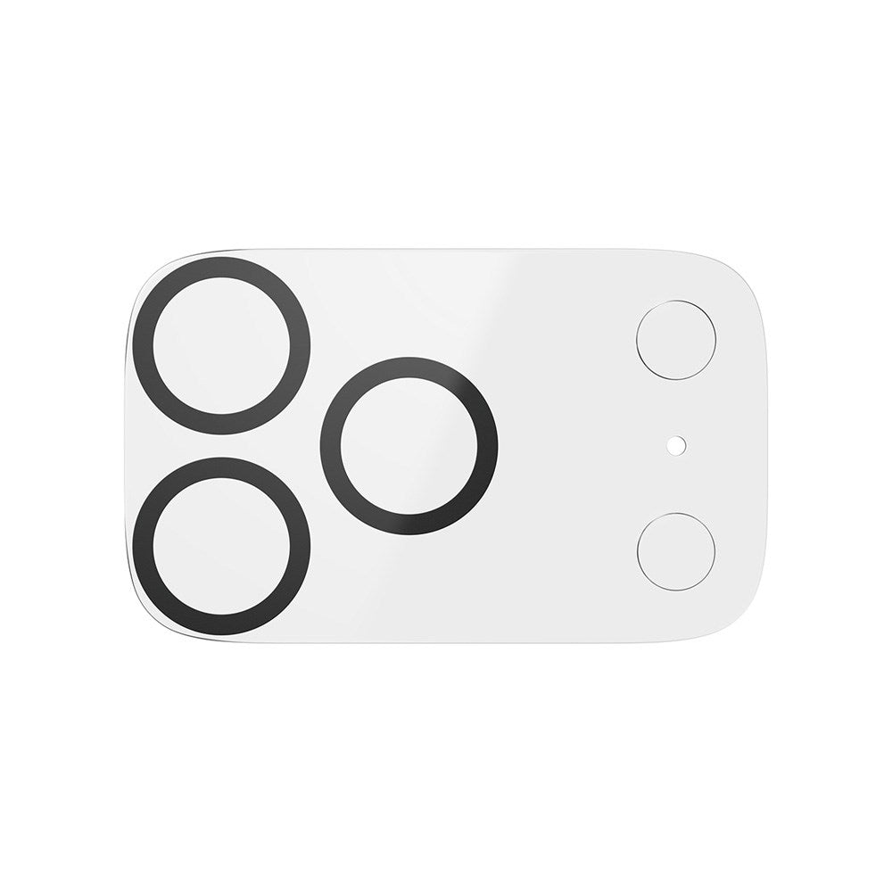 PanzerGlass iPhone 17 Pro PicturePerfect Kameralinsskydd - Genomskinlig / Svart