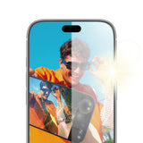 iPhone 18 Pro PanzerGlass Skärmskydd med FastFit In-A-Box - Antireflexbeständig - Genomskinlig