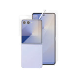 Samsung Galaxy Z Flip7 PanzerGlass FlipFoldFlex Ultra Wide Fit Film & Classic Fit Glas - Genomskinlig