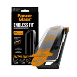 iPhone 18 Pro Max / 17 Pro Max PanzerGlass Endless Fit Skärmskydd med FastFit-In-A-Box - Genomskinlig