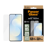 PanzerGlass Samsung Galaxy S25 FE Skärmskyddsglas m. EasyAligner - Ultra Wide Fit - Genomskinlig