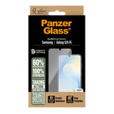 PanzerGlass Samsung Galaxy S25 FE Skärmskyddsglas m. EasyAligner - Ultra Wide Fit - Genomskinlig