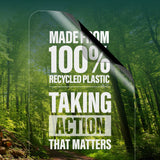 Samsung Galaxy S25 PanzerGlass Eco Matrix 4-Way Privacy Skärmskydd Ultra Wide Fit - Aligner Kit - Platinum Strength - Genomskinlig