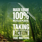 Samsung Galaxy S25 Ultra PanzerGlass Eco Matrix Skärmskydd Ultra Wide Fit - Aligner Kit - Platinum Strength - Genomskinlig