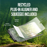 Samsung Galaxy S25 Ultra PanzerGlass Eco Matrix Skärmskydd Ultra Wide Fit - Aligner Kit - Platinum Strength - Genomskinlig