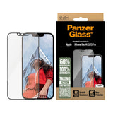 PanzerGlass® Skärmskydd - Ultra-Wide Fit för iPhone 16e / 14 / 13 / 13 Pro med EasyAligner -Gennomskinlig